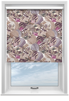 Osaka, Lotus - Twist&Fit Roller Blind